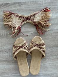 館藏交流微型展—百變藺草 創新草鞋