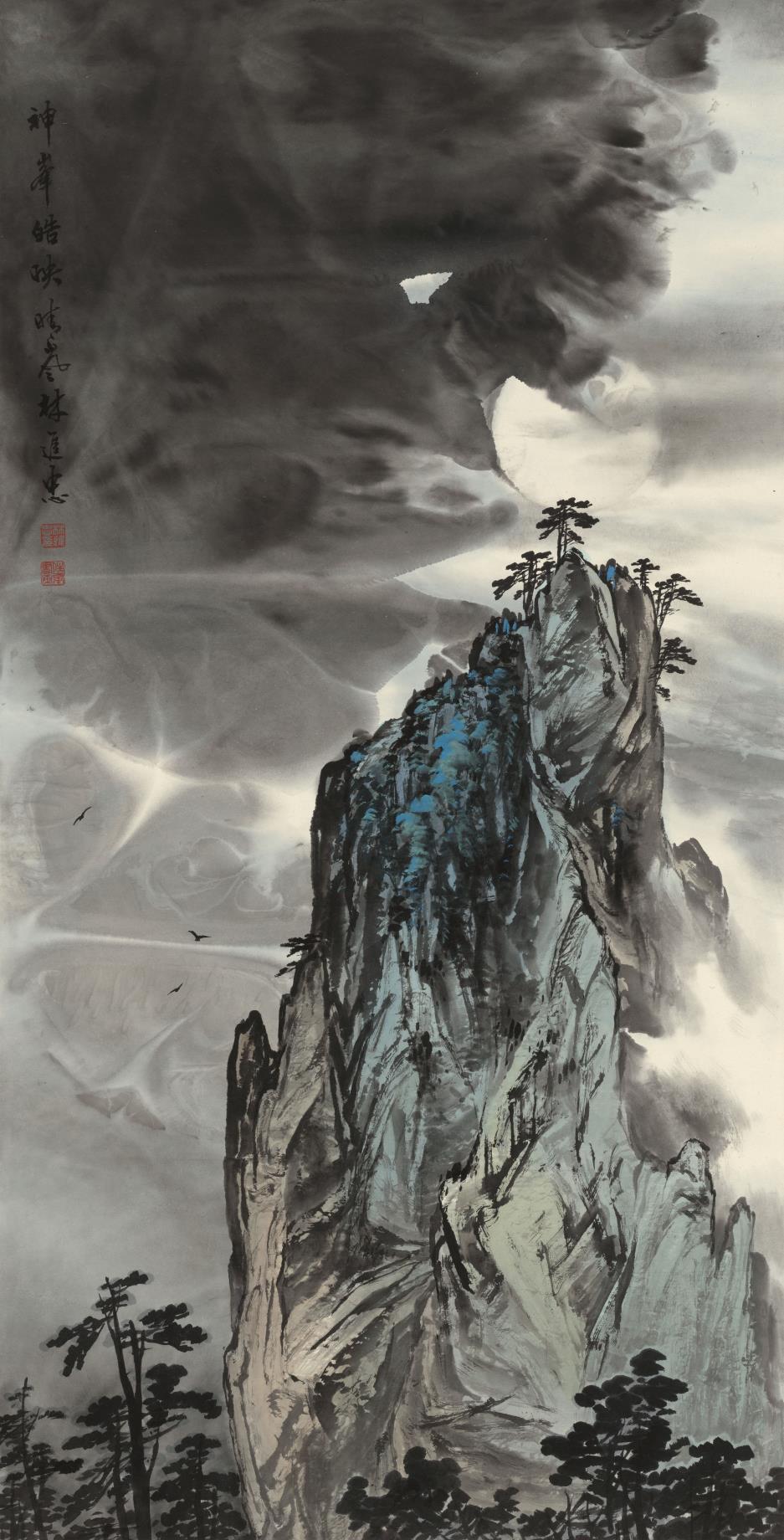 作品名稱:神風皓映  作者:林進忠