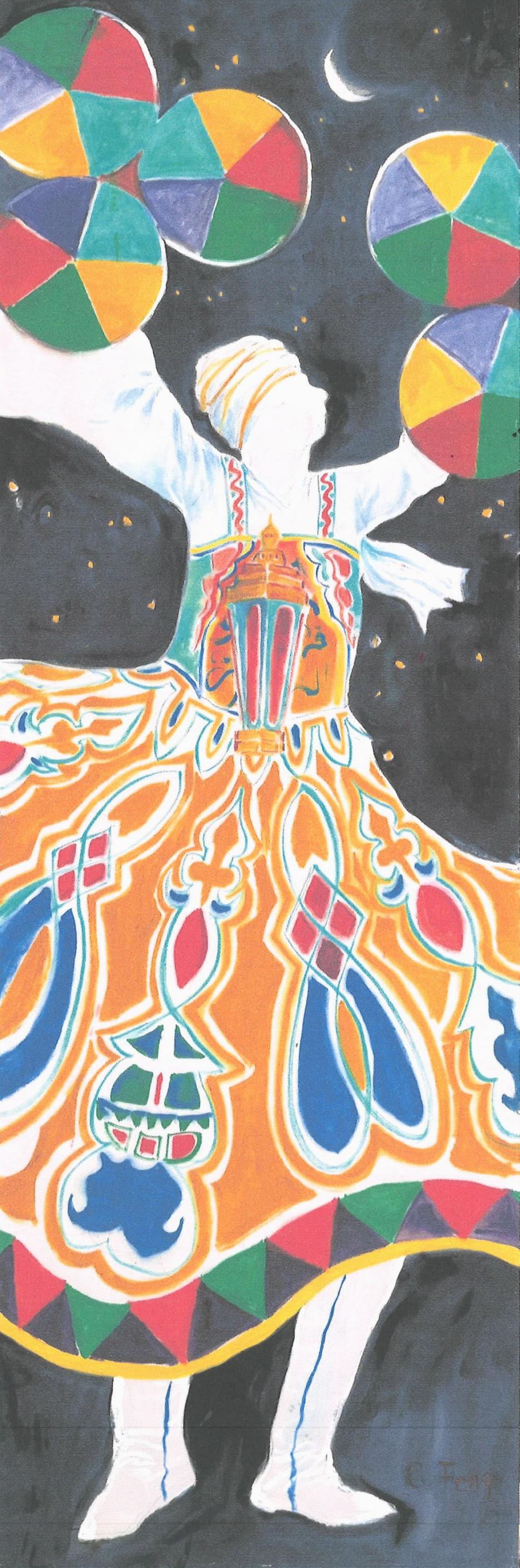 臺中彩墨藝術節展覽作品