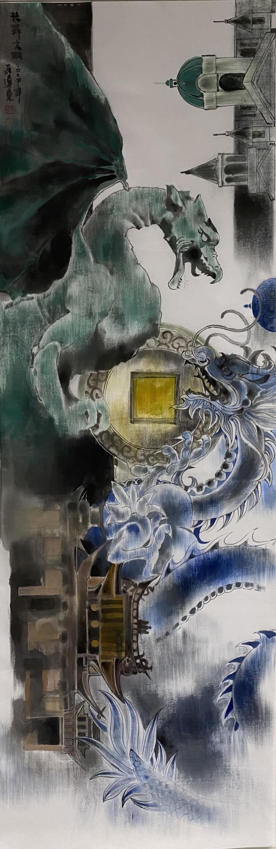 粉色