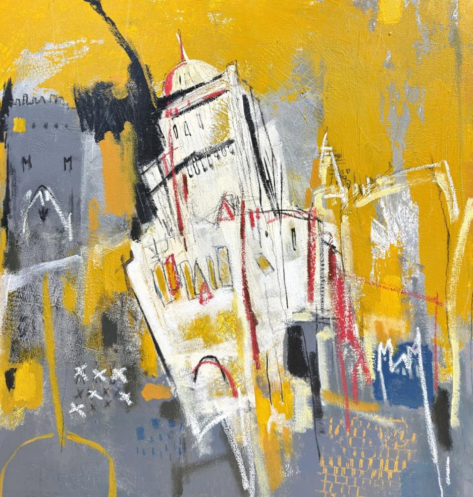 以活潑流動或兼容並蓄的點、線、面、色彩、造型等元素，更以豐富多彩的視覺語彙展現創作者心流