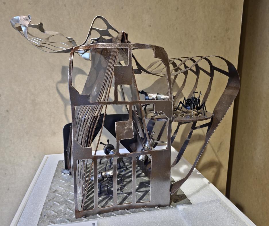 2025太平鐵工藝術巡迴展作品_李黃壽〈螞蟻皇宮〉