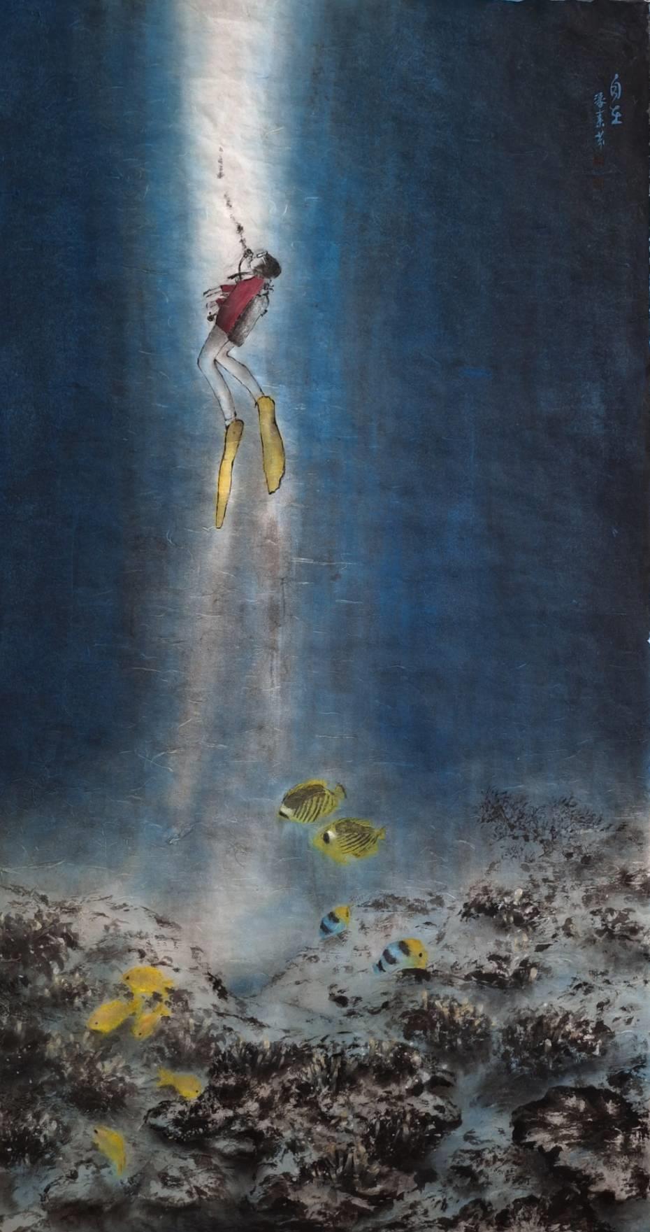 不設限-潘素芬繪畫創作展《自在》