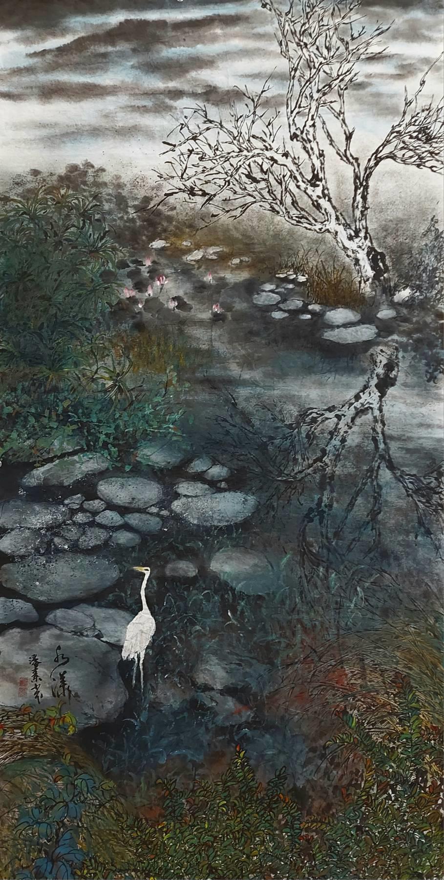 不設限-潘素芬繪畫創作展《水漾》
