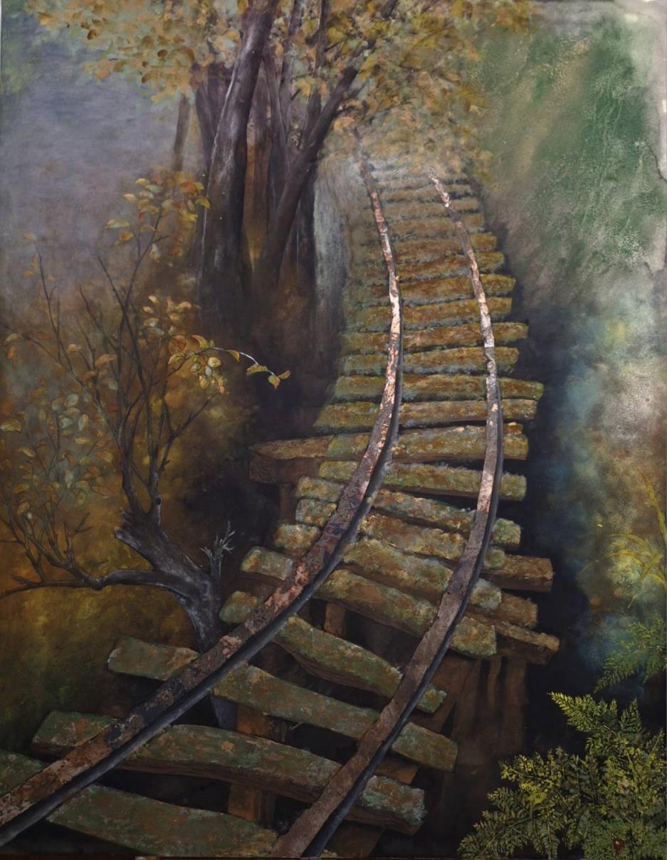 不設限-潘素芬繪畫創作展《軌跡》