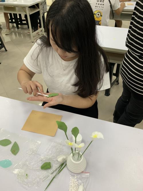 海芋風情-學習葉子的包覆技巧