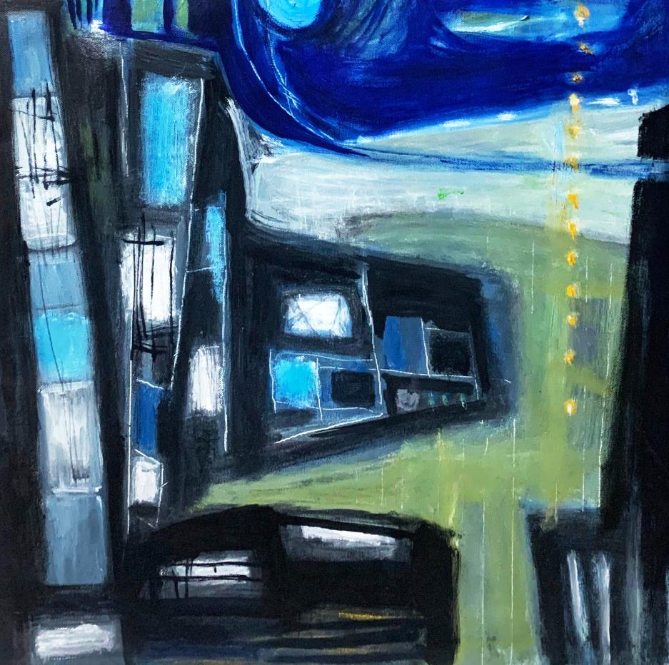 作品以活潑流動或兼容並蓄的點、線、面、色彩、造型等元素,更以豐富多彩的視覺語彙展現創作者心流。